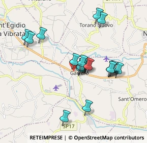 Mappa Via Ignazio Silone, 64027 Garrufo TE, Italia (1.6625)