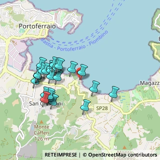 Mappa Via delle Grotte, 57037 Portoferraio LI, Italia (0.95)