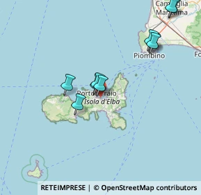 Mappa Via delle Grotte, 57037 Portoferraio LI, Italia (22.91133)