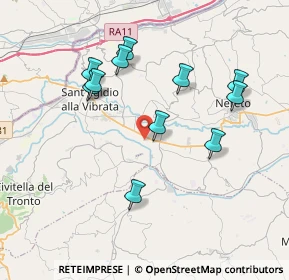 Mappa Via Oltre Salinello, 64010 Civitella del Tronto TE, Italia (3.83182)