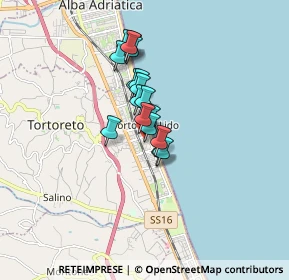 Mappa Via Giotto, 64018 Tortoreto TE, Italia (1.14765)