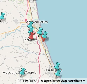 Mappa Via Giotto, 64018 Tortoreto TE, Italia (5.28364)