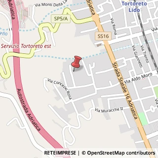 Mappa Via Celestino V, 16, 64018 Tortoreto, Teramo (Abruzzo)