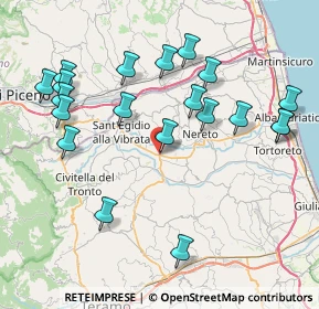 Mappa Via Nazionale, 64027 Garrufo TE, Italia (9.0635)