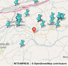 Mappa Via Nazionale, 64027 Garrufo TE, Italia (5.0585)