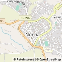 Mapa Norcia