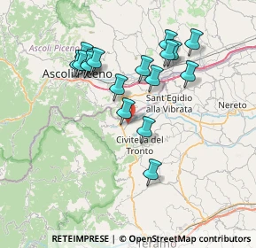 Mappa Viale Vibrata, 64010 Villa Lempa TE, Italia (7.20471)