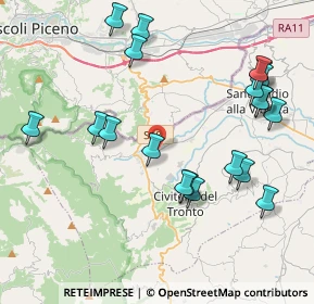 Mappa Viale Vibrata, 64010 Villa Lempa TE, Italia (4.7195)