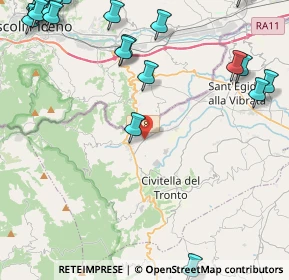 Mappa Viale Vibrata, 64010 Villa Lempa TE, Italia (6.815)