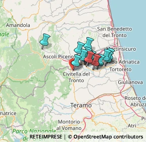 Mappa Viale Vibrata, 64010 Villa Lempa TE, Italia (8.45647)