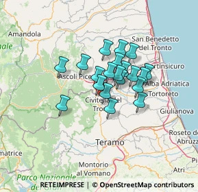 Mappa Viale Vibrata, 64010 Villa Lempa TE, Italia (9.461)