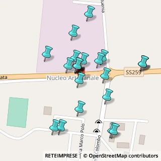 Mappa Via dello Sport, 64027 Nucleo Artigianale TE, Italia (0.10417)