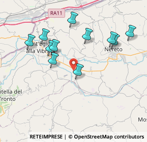 Mappa 64027 Garrufo TE, Italia (4.01455)