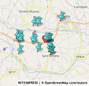 Mappa SS 259, 64027 Bivio Sant'Omero TE, Italia (1.442)