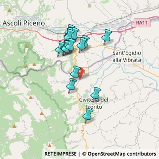 Mappa Zona Industriale Villa Lempa snc, 64010 Civitella del Tronto TE, Italia (3.54778)