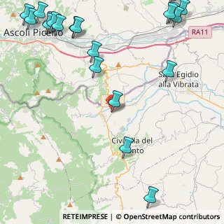Mappa Zona Industriale Villa Lempa snc, 64010 Civitella del Tronto TE, Italia (7.0675)