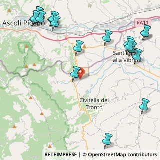 Mappa Zona Industriale Villa Lempa snc, 64010 Civitella del Tronto TE, Italia (6.6635)