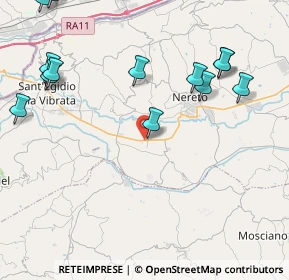 Mappa Garrufo, 64027 Nucleo Artigianale TE, Italia (6.26889)