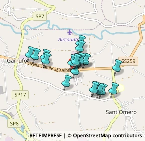 Mappa Garrufo, 64027 Nucleo Artigianale TE, Italia (0.666)