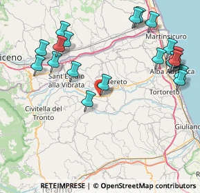 Mappa Garrufo, 64027 Nucleo Artigianale TE, Italia (10.1705)