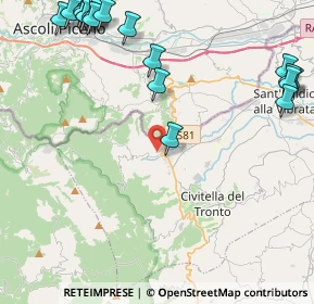 Mappa Via Mulino, 64010 Villa Lempa TE, Italia (6.439)