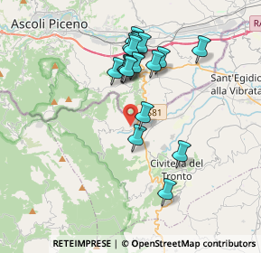 Mappa Via Mulino, 64010 Villa Lempa TE, Italia (3.44889)