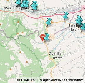 Mappa Via Mulino, 64010 Villa Lempa TE, Italia (6.624)
