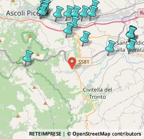 Mappa Via Mulino, 64010 Villa Lempa TE, Italia (5.827)