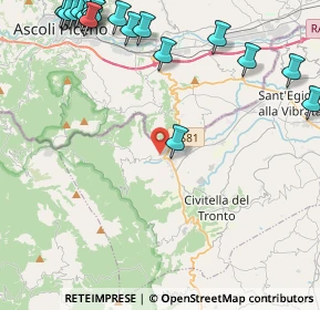 Mappa Via Mulino, 64010 Villa Lempa TE, Italia (6.668)