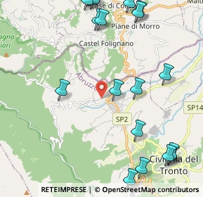 Mappa Via Mulino, 64010 Villa Lempa TE, Italia (3.035)