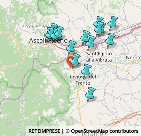 Mappa Via Mulino, 64010 Villa Lempa TE, Italia (7.27588)