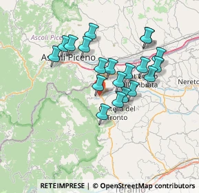 Mappa Via Mulino, 64010 Villa Lempa TE, Italia (6.384)