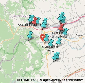 Mappa Via Mulino, 64010 Villa Lempa TE, Italia (6.6765)