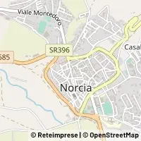 Mapa Norcia