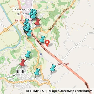 Mappa Via Tiberina, 06059 Todi PG, Italia (1.273)