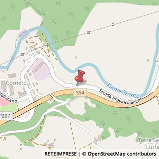 Mappa Frazione Corneto, Snc, 63095 Acquasanta Terme, Ascoli Piceno (Marche)