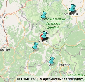 Mappa Via Cavour, 06046 Norcia PG, Italia (13.8875)