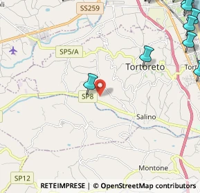 Mappa Via Sant'Ambrogio, 64018 Tortoreto TE, Italia (4.08824)