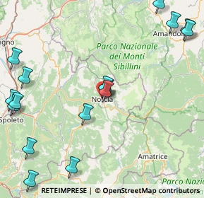 Mappa Via Guglielmo Marconi, 06046 Norcia PG, Italia (23.65063)