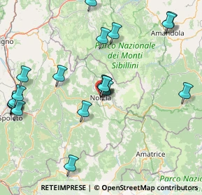 Mappa Via Bandiera, 06046 Norcia PG, Italia (19.9565)