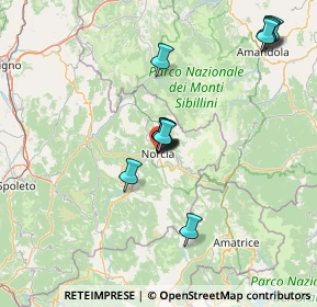 Mappa Via Bandiera, 06046 Norcia PG, Italia (13.84)