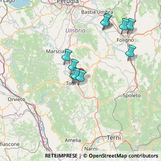 Mappa Strada san Damiano quinzano, 06059 Todi PG, Italia (20.51636)