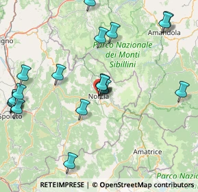 Mappa Piazza Vittorio Veneto, 06046 Norcia PG, Italia (19.9295)