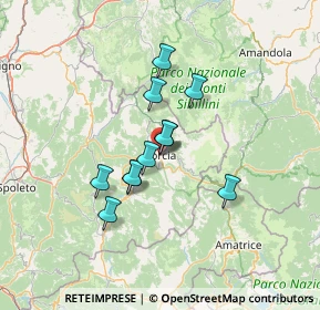 Mappa Piazza Vittorio Veneto, 06046 Norcia PG, Italia (10.39727)