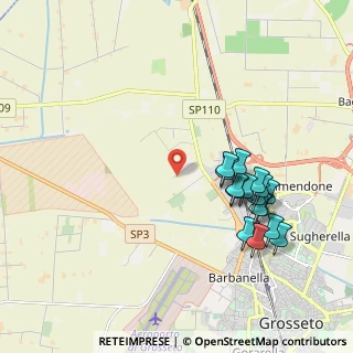 Mappa Strada Rugginosa Vecchia, 58100 Grosseto GR, Italia (2.10813)