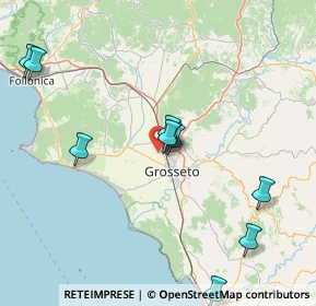 Mappa Strada Rugginosa Vecchia, 58100 Grosseto GR, Italia (28.01375)