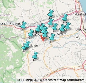 Mappa Frazione Tavolaccio, 64010 Civitella del Tronto TE, Italia (5.94722)