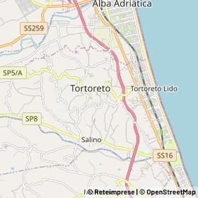 Mappa Tortoreto