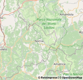 Mappa 06046 Norcia PG, Italia (10.421)