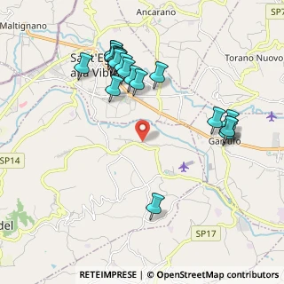 Mappa Frazione Santa Croce, 64010 Santa Croce TE, Italia (2.2465)